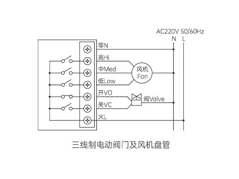 艾德默液晶温控器接线图