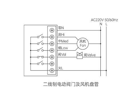 艾德默液晶温控器接线图