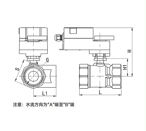 艾德默电动球阀